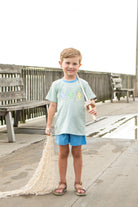 Hooked on Fishing Short Set by Trotter Street Kids