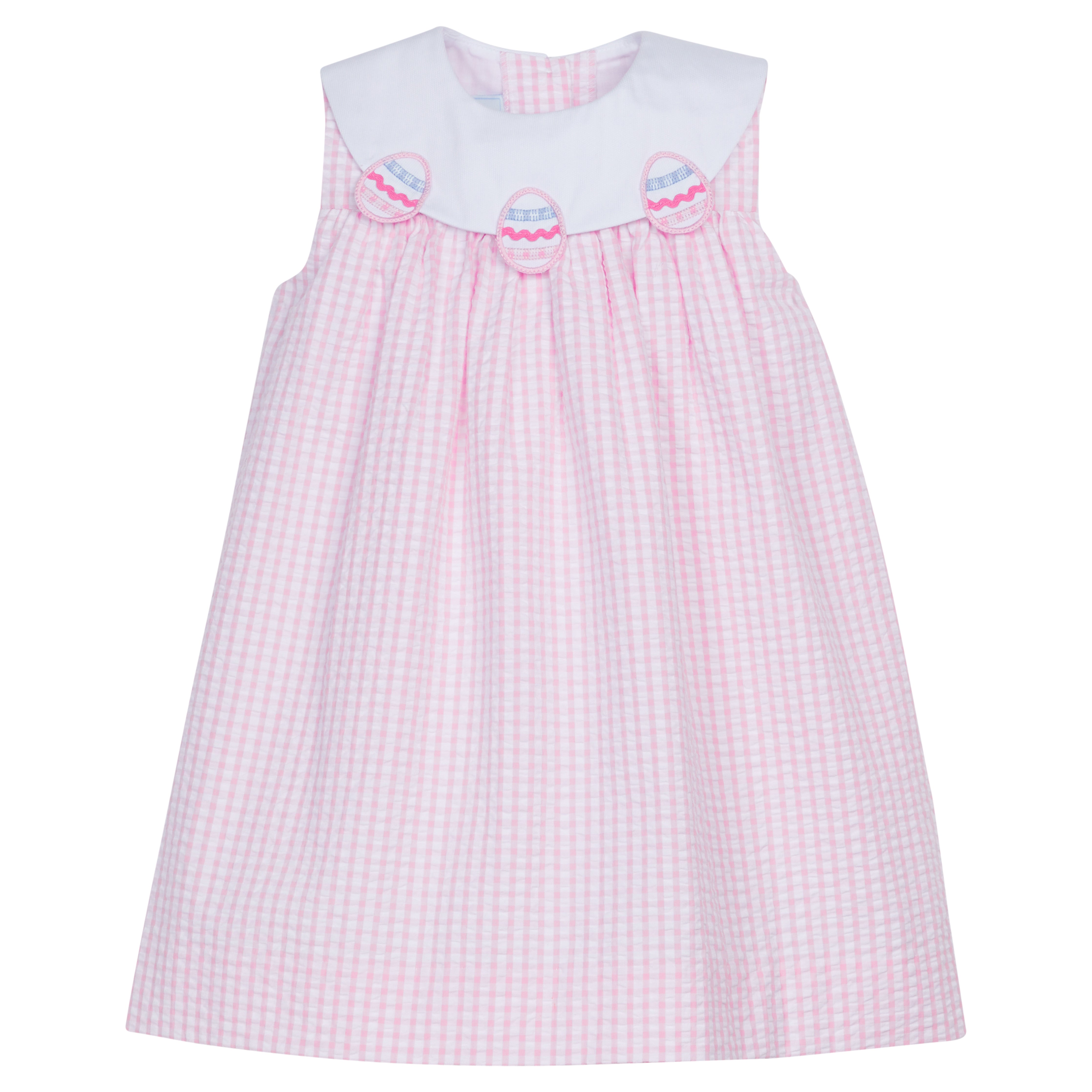 Bib Dress Easter Egg: Little English - Cute as Buttons 3T Bib Dress Easter Egg: Little English - Cute as Buttons 3T