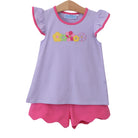 Flowers Short Set by Trotter Street Kids