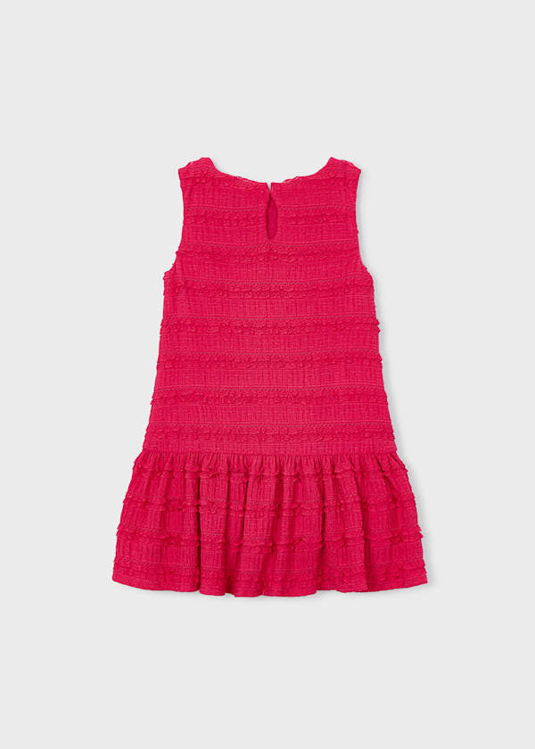 toddler girls red casual dress