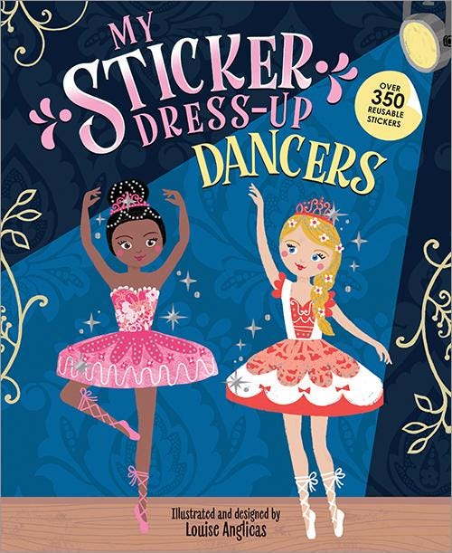 Dancer sticker book