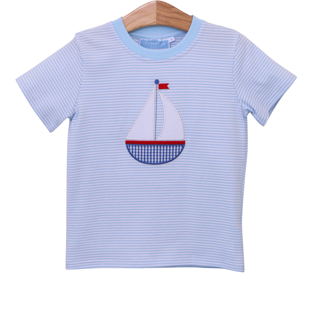 Sailboat Shirt by Trotter Street Kids