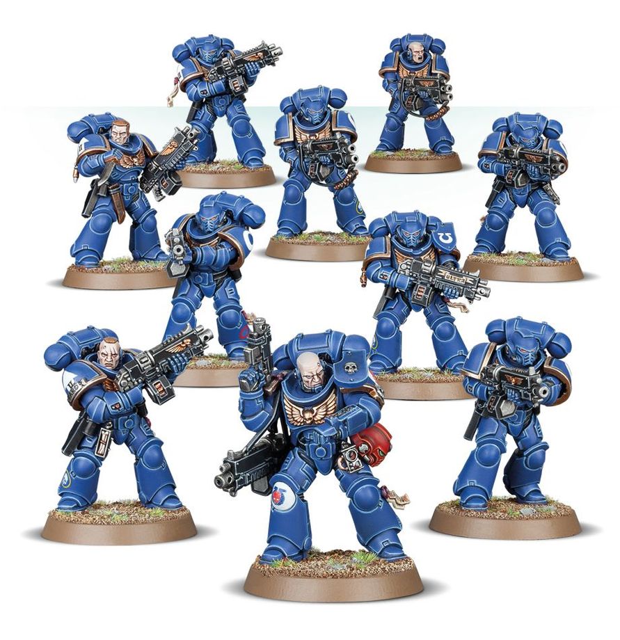 Primaris Intercessors assembled miniatures