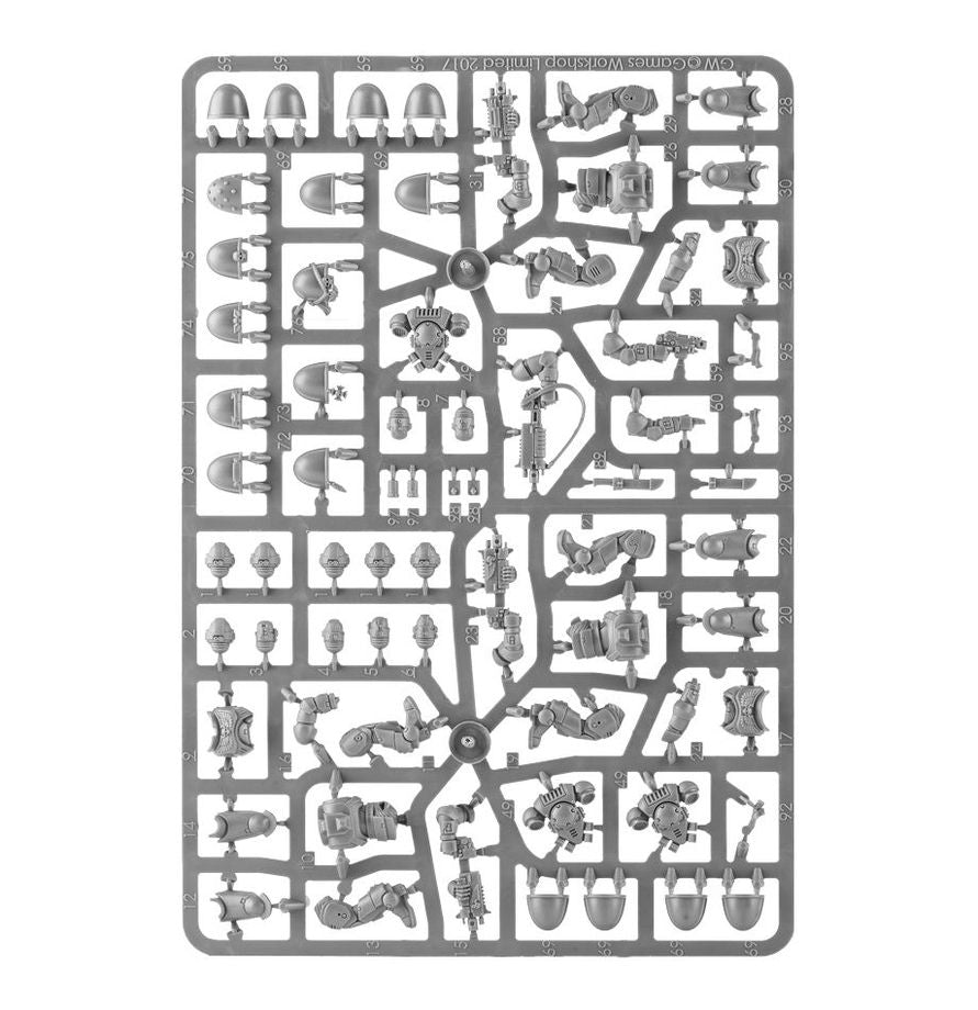 Intercessor Squad plastic model kit sprue2