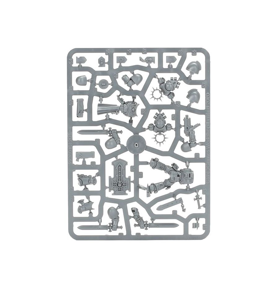 Bladeguard Veterans plastic model kit Sprue1