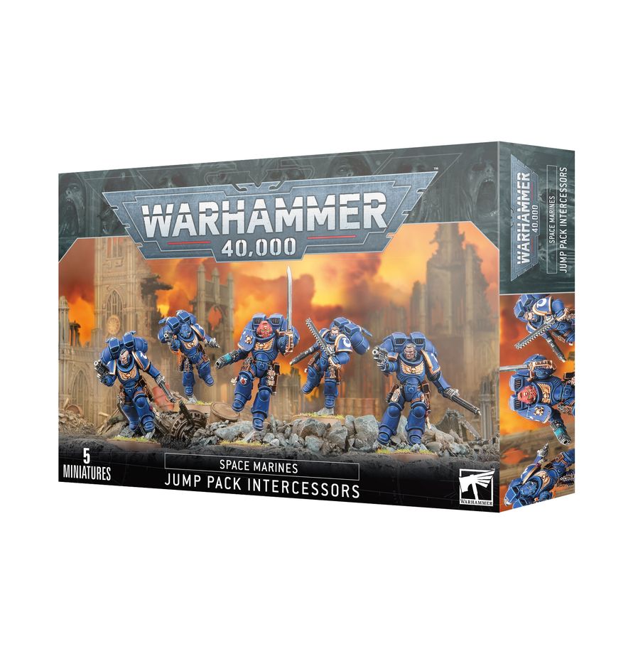 Space Marines Jump Pack Intercessors Warhammer 40K