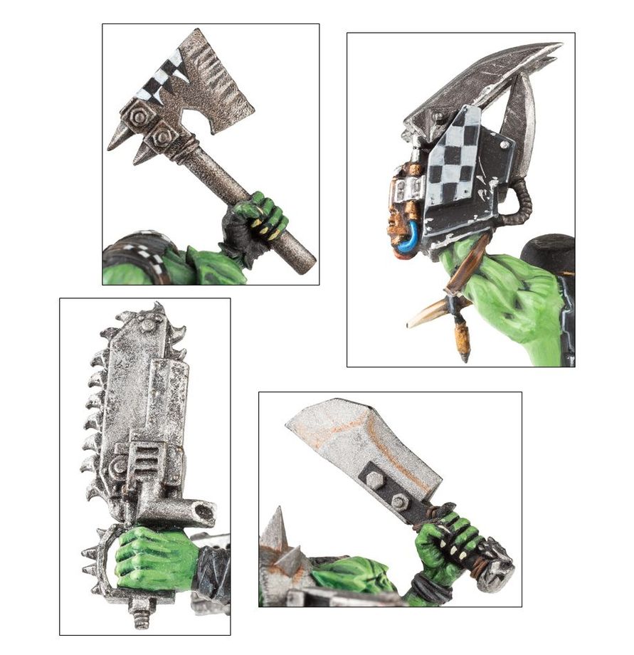 Warhammer 40K Ork infantry kit