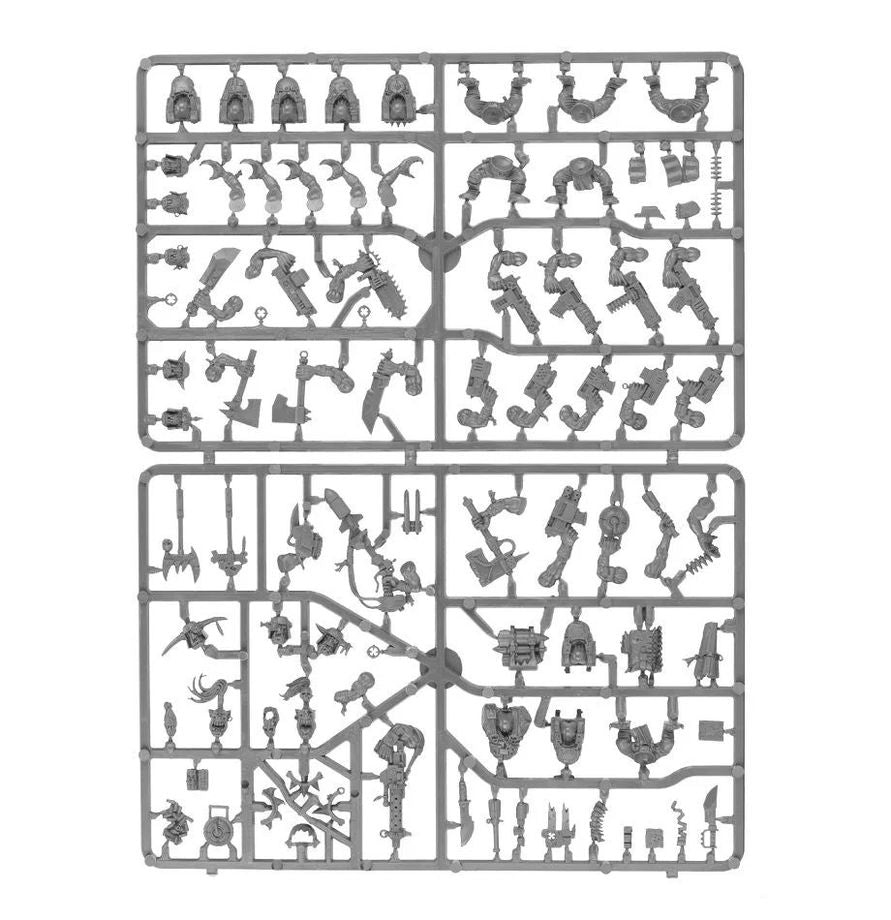 Ork Boyz plastic model set Sprue1