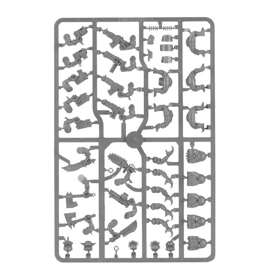 Ork Boyz plastic model set Sprue2