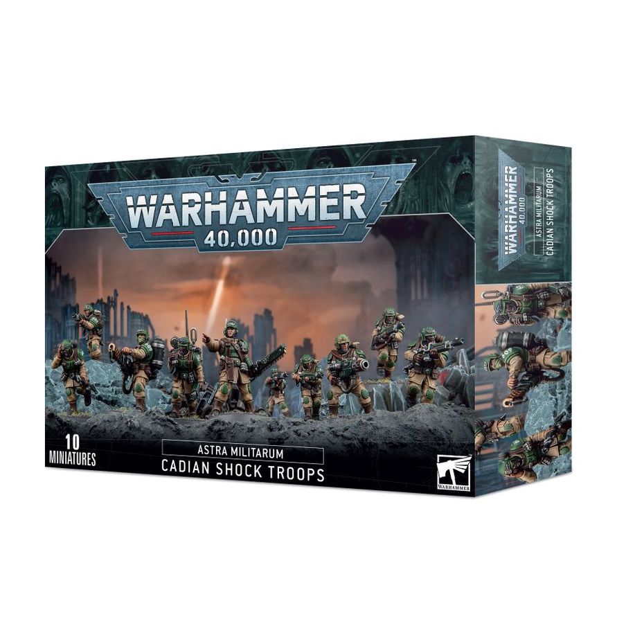 Astra Militarum Cadian Shock Troops Warhammer 40K