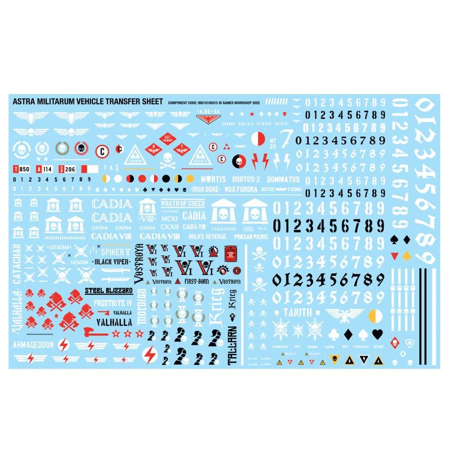 Leman Russ Transfer Sheet