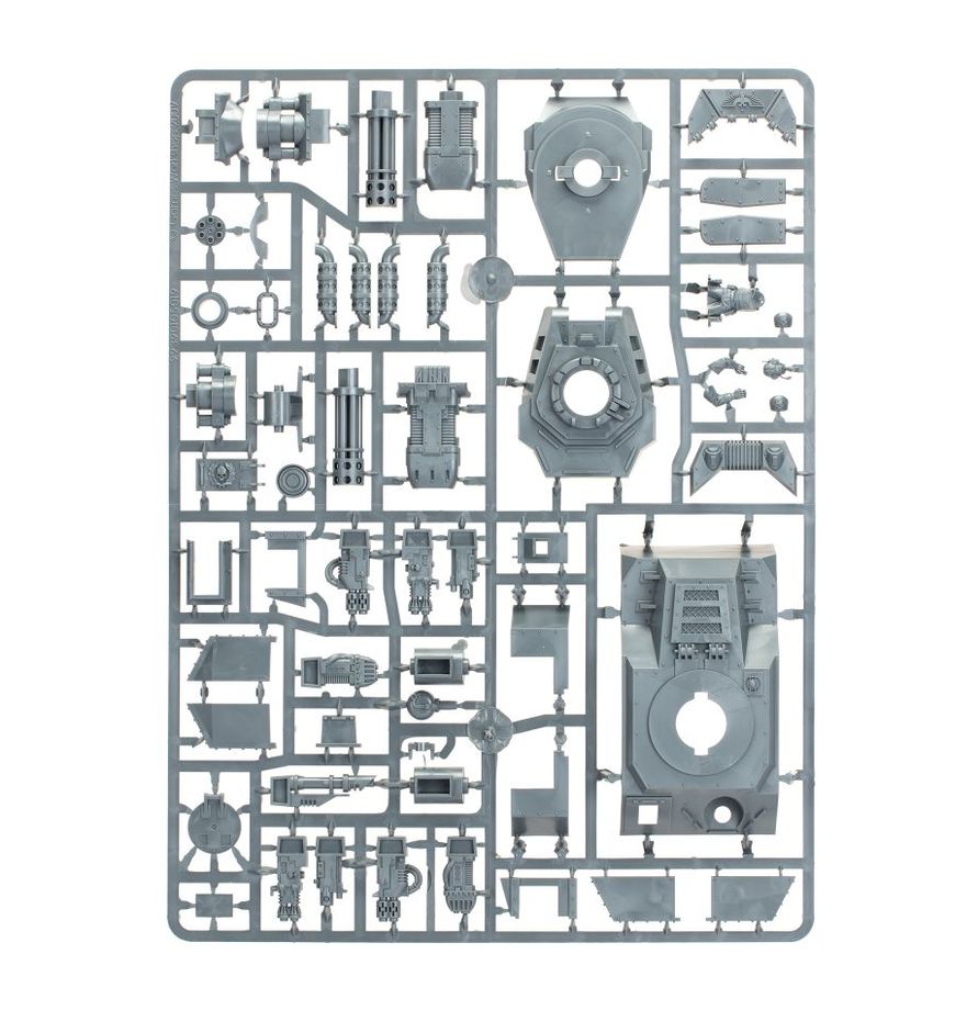 Leman Russ Battle Tank plastic model kit 3