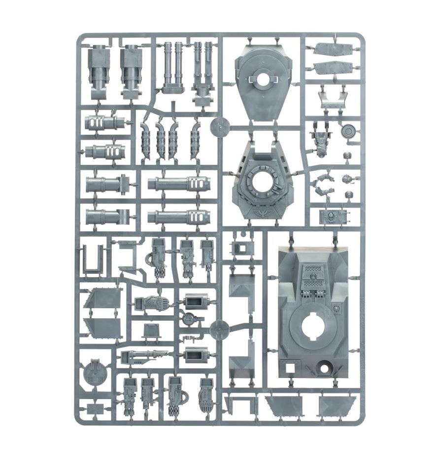 Leman Russ Battle Tank plastic model kit-2