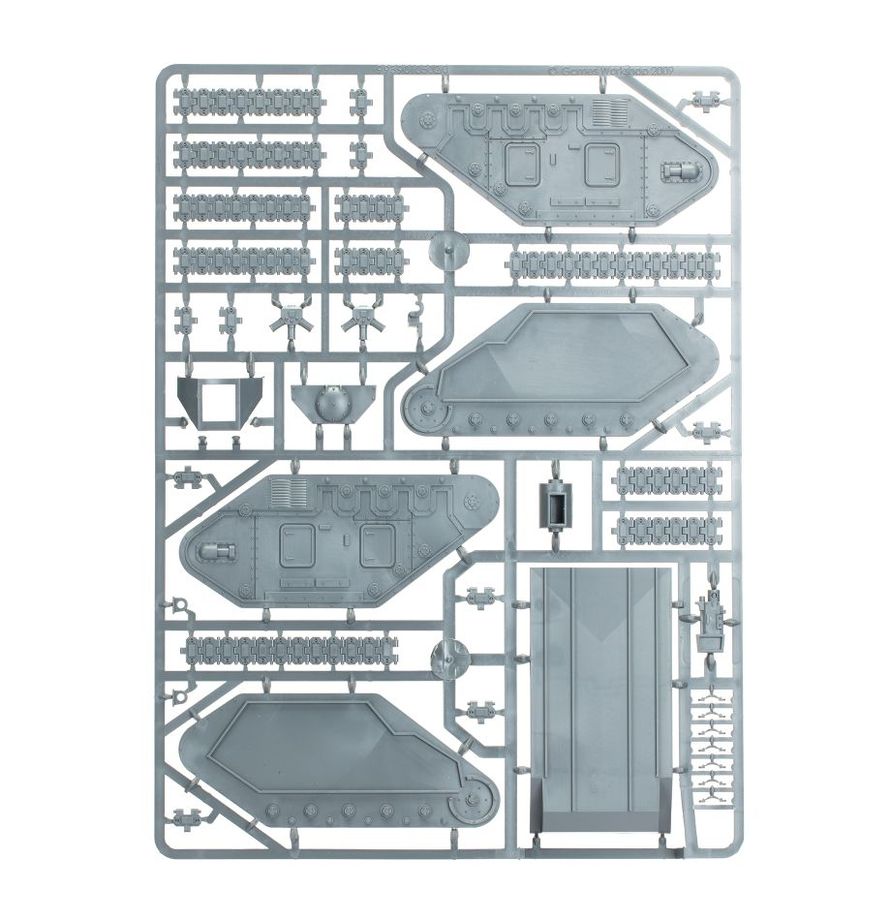 Leman Russ Battle Tank plastic model kit-1