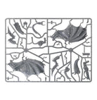 Warhammer Tyranids Hive Tyrant plastic model kit components on sprue