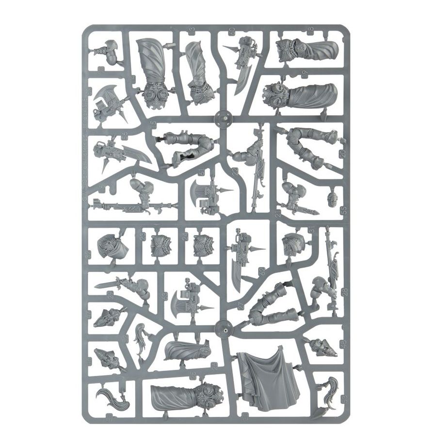 Warhammer Custodian Wardens plastic components part 2