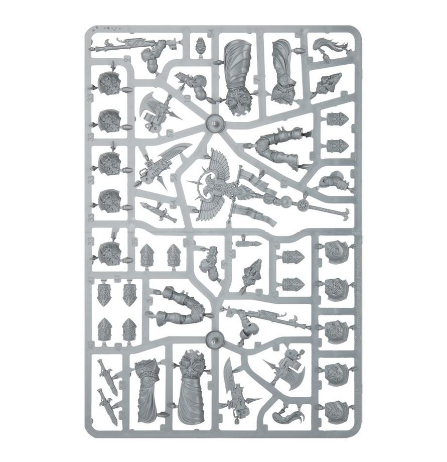 Warhammer Custodian Wardens plastic components
