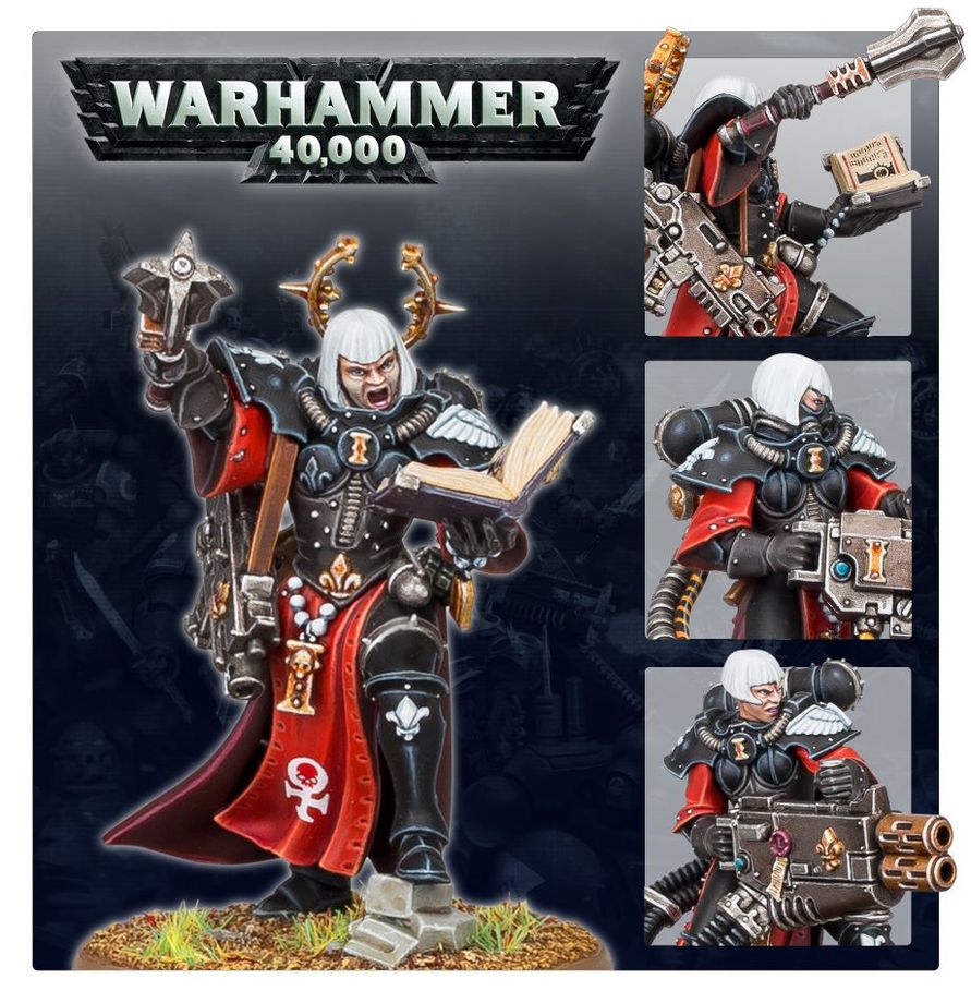 Adepta Sororitas heavy weapons squad