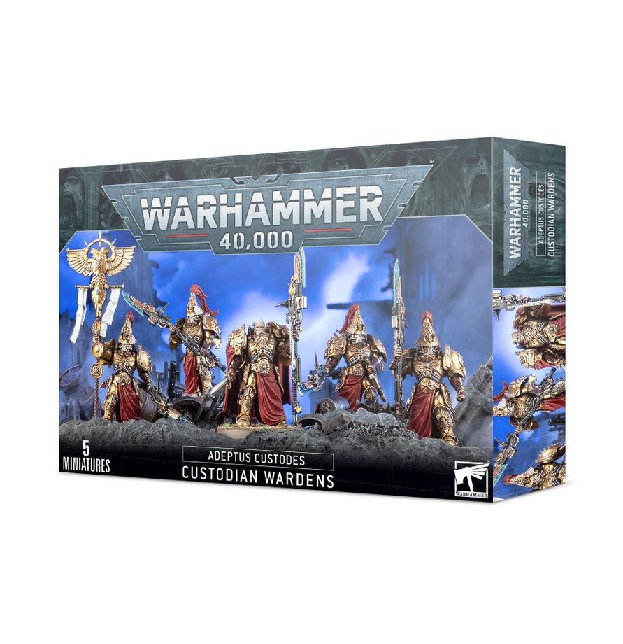 Adeptus Custodes Custodian Wardens Warhammer 40K box