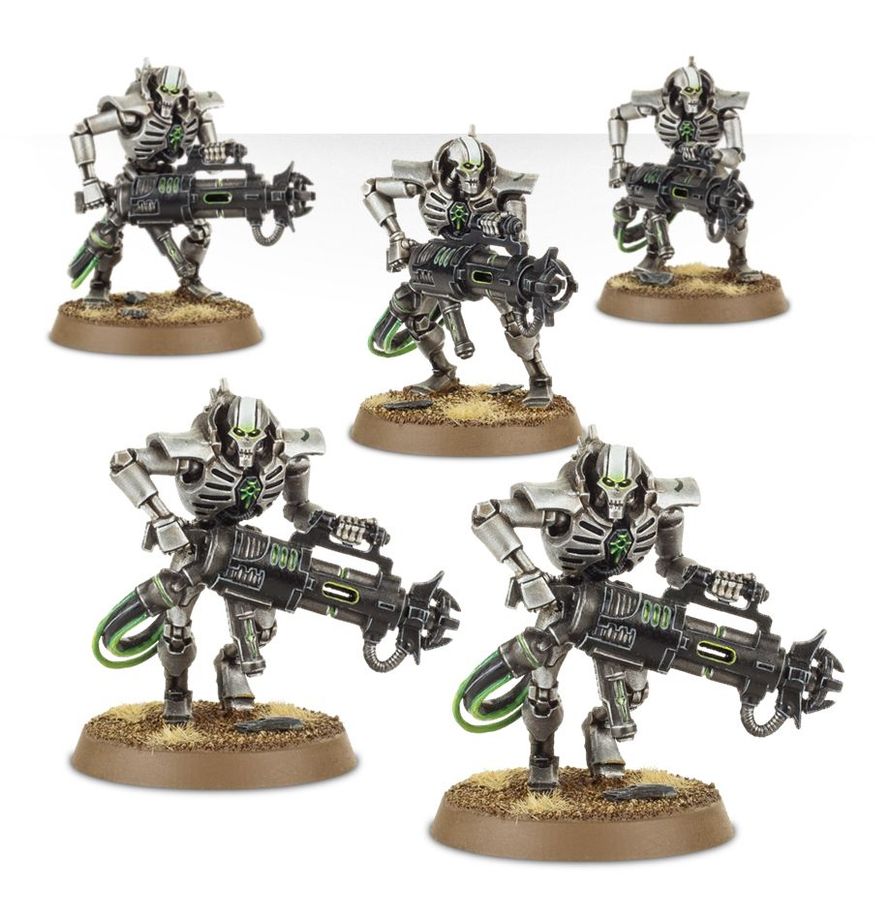 Warhammer 40K Necron Deathmarks and Immortals part 2