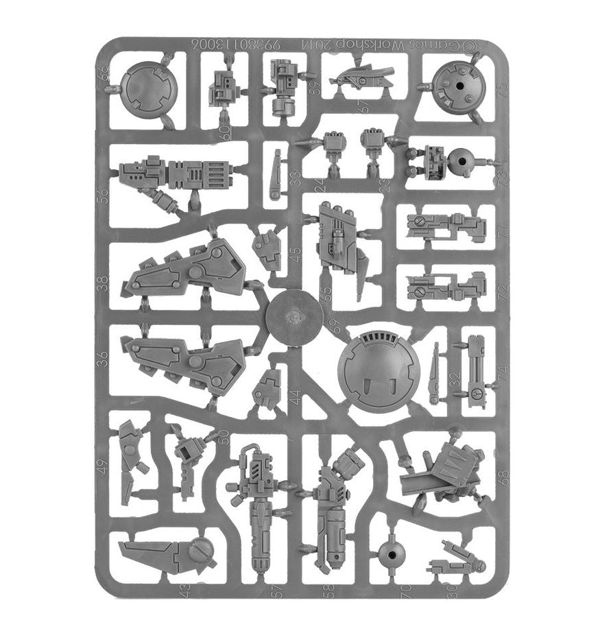 Tau Empire Commander plastic kit sprues3