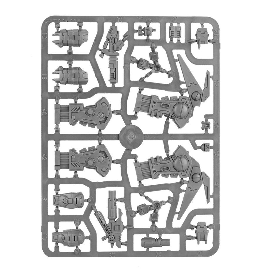 Tau Empire Commander plastic kit sprues1