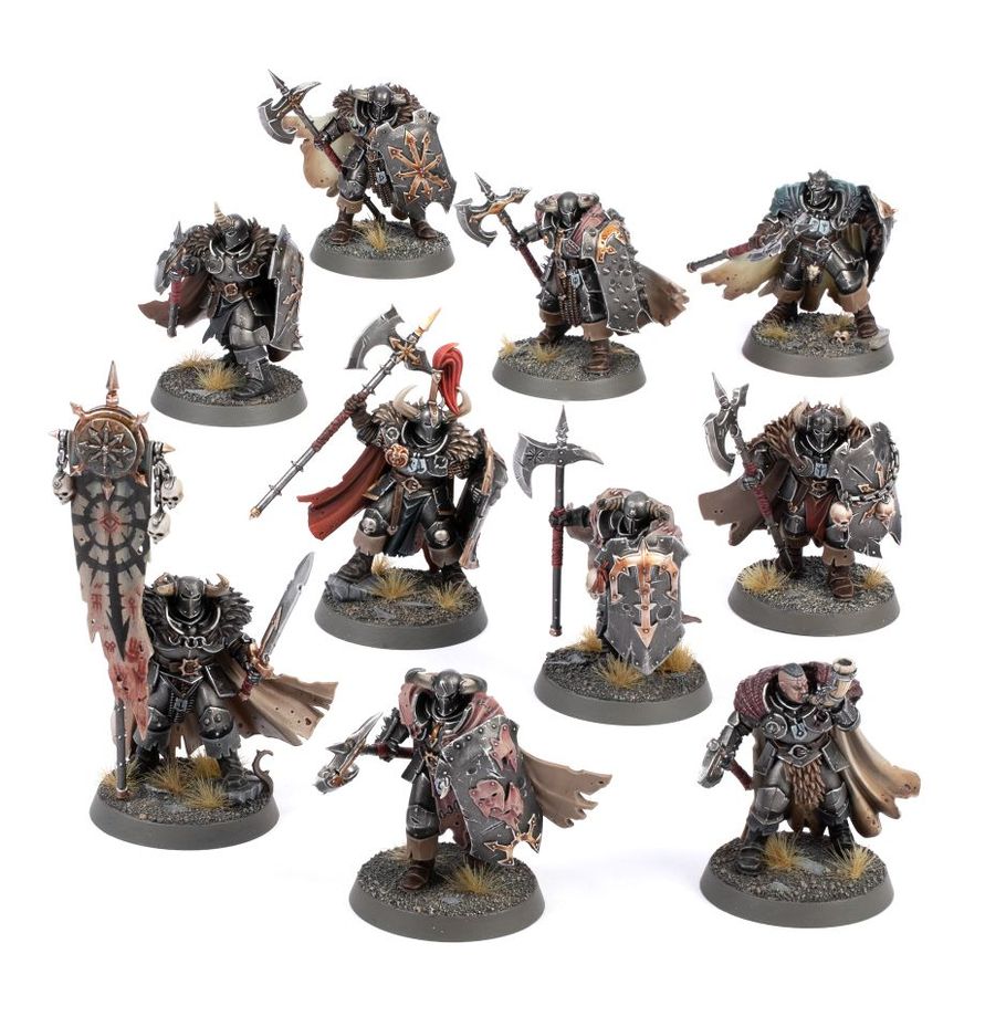 Painted Slaves to Darkness Chaos Warriors Miniatures