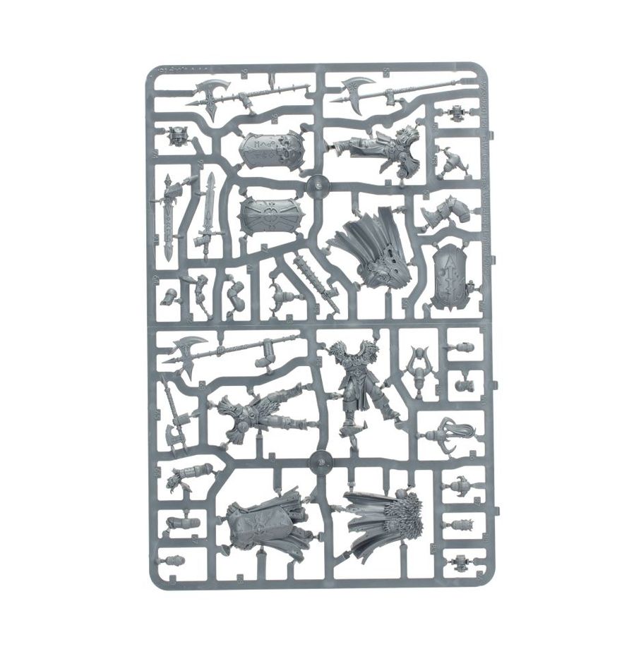 Chaos Warriors Plastic Components and Assembly Options 1