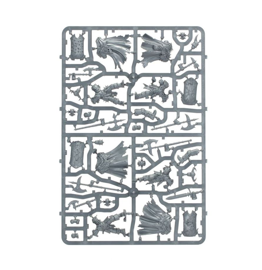 Chaos Warriors Plastic Components and Assembly Options 2