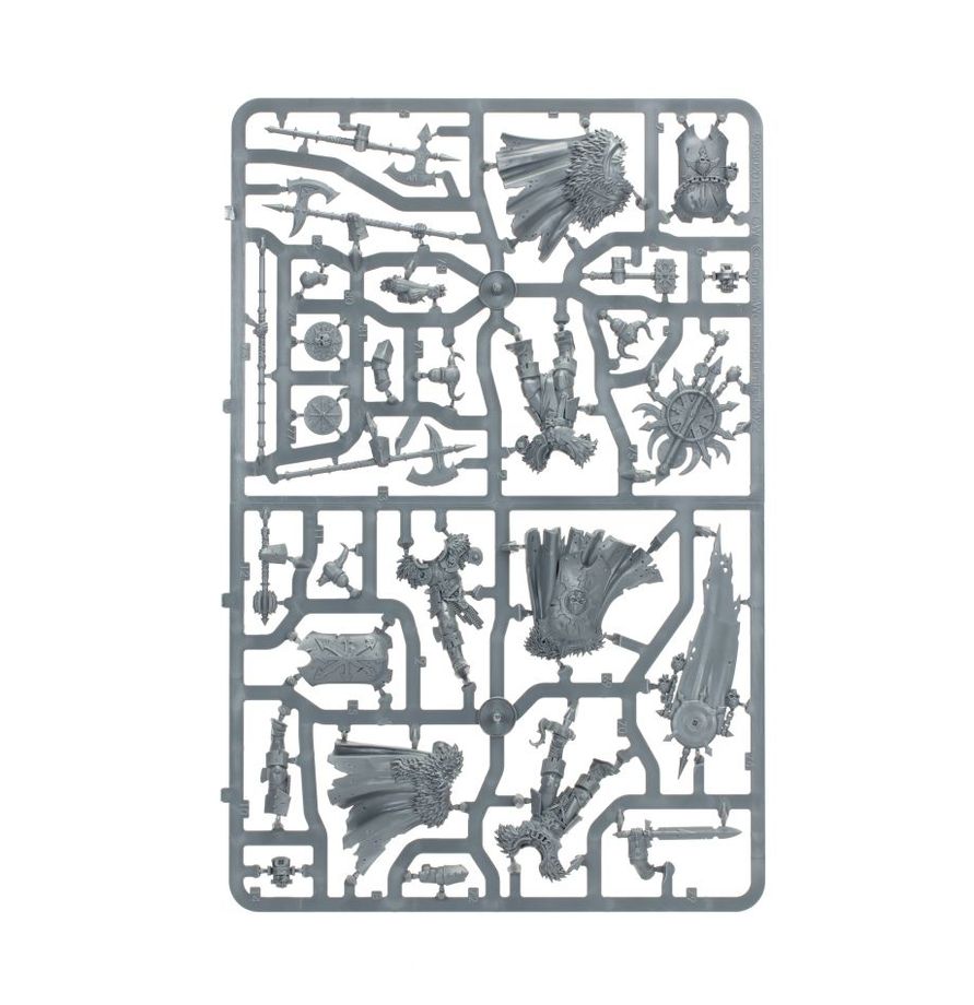 Chaos Warriors Plastic Components and Assembly Options 3