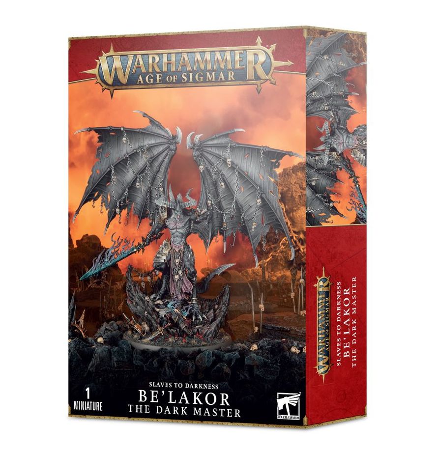Be'lakor The Dark Master Chaos Daemons Warhammer 40K box