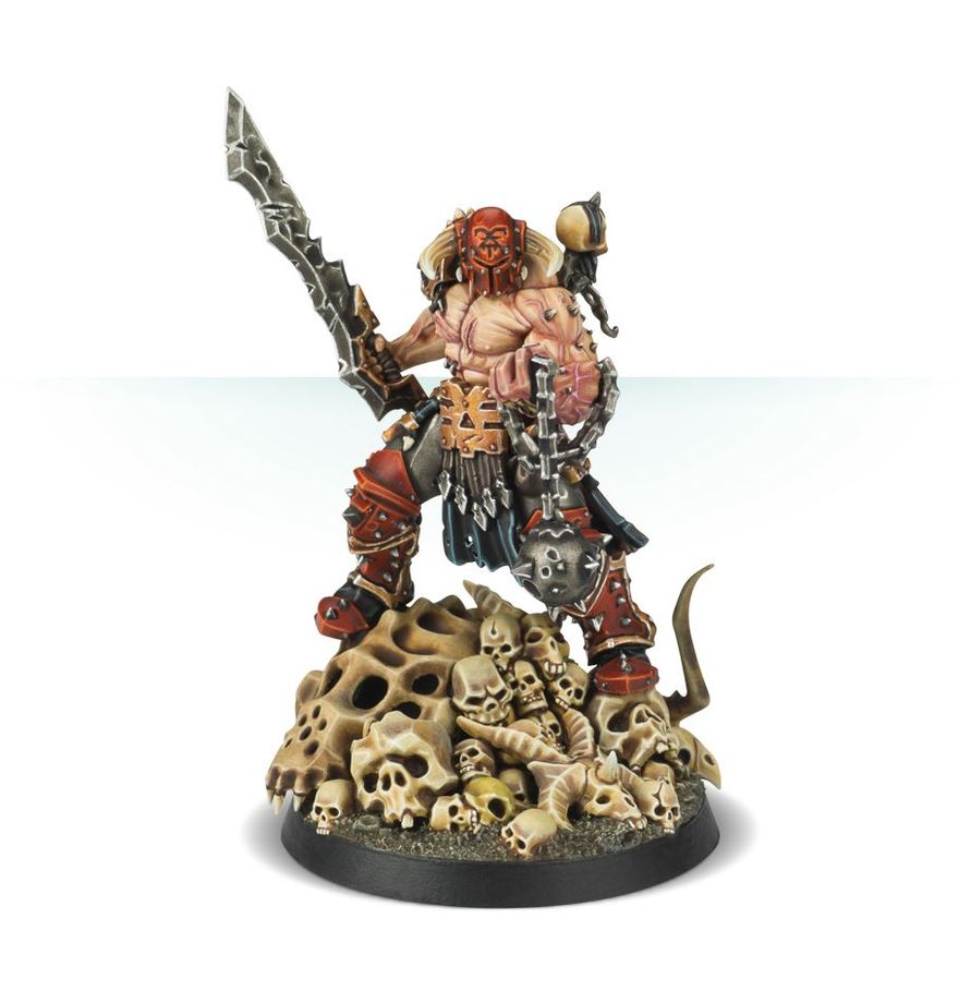 Citadel Skulls terrain and basing kit - example of kit in use