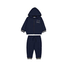  "Navy tracksuit for boys by Mayoral - 2-piece sweatshirt and jogger pants set