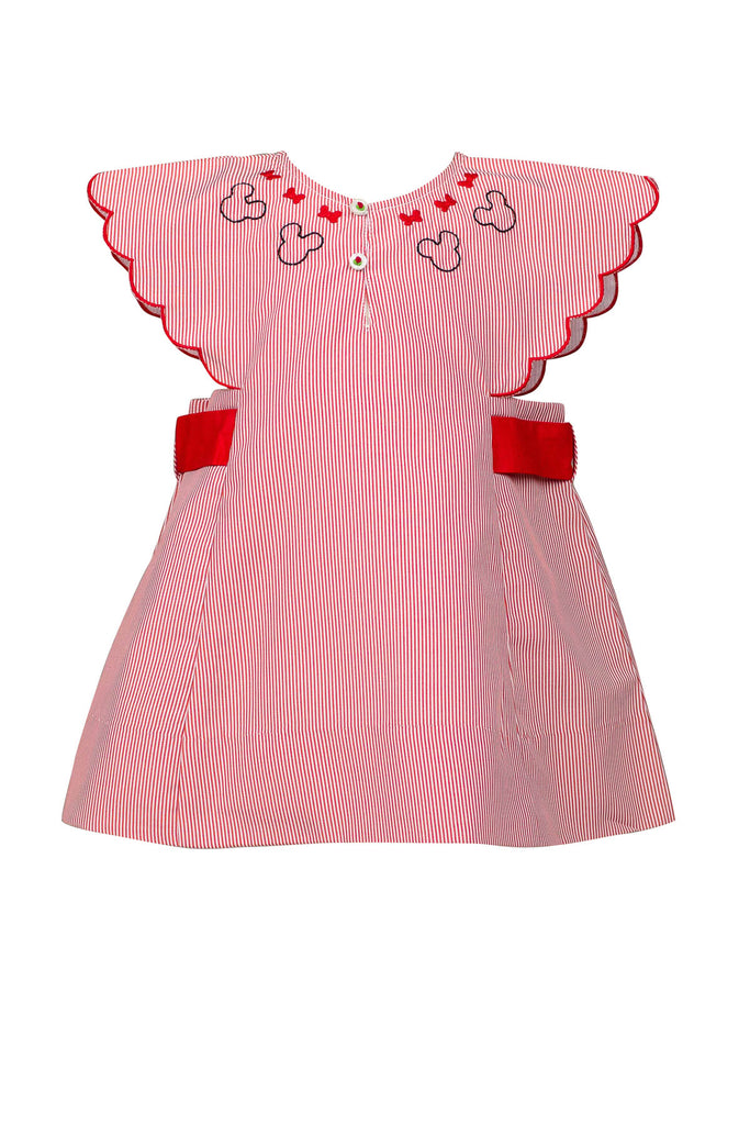 Mouse Ears Dress (Red) by the Proper Peony 