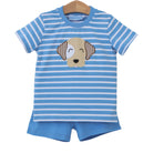 Puppy Short Set by Trotter Street Kids