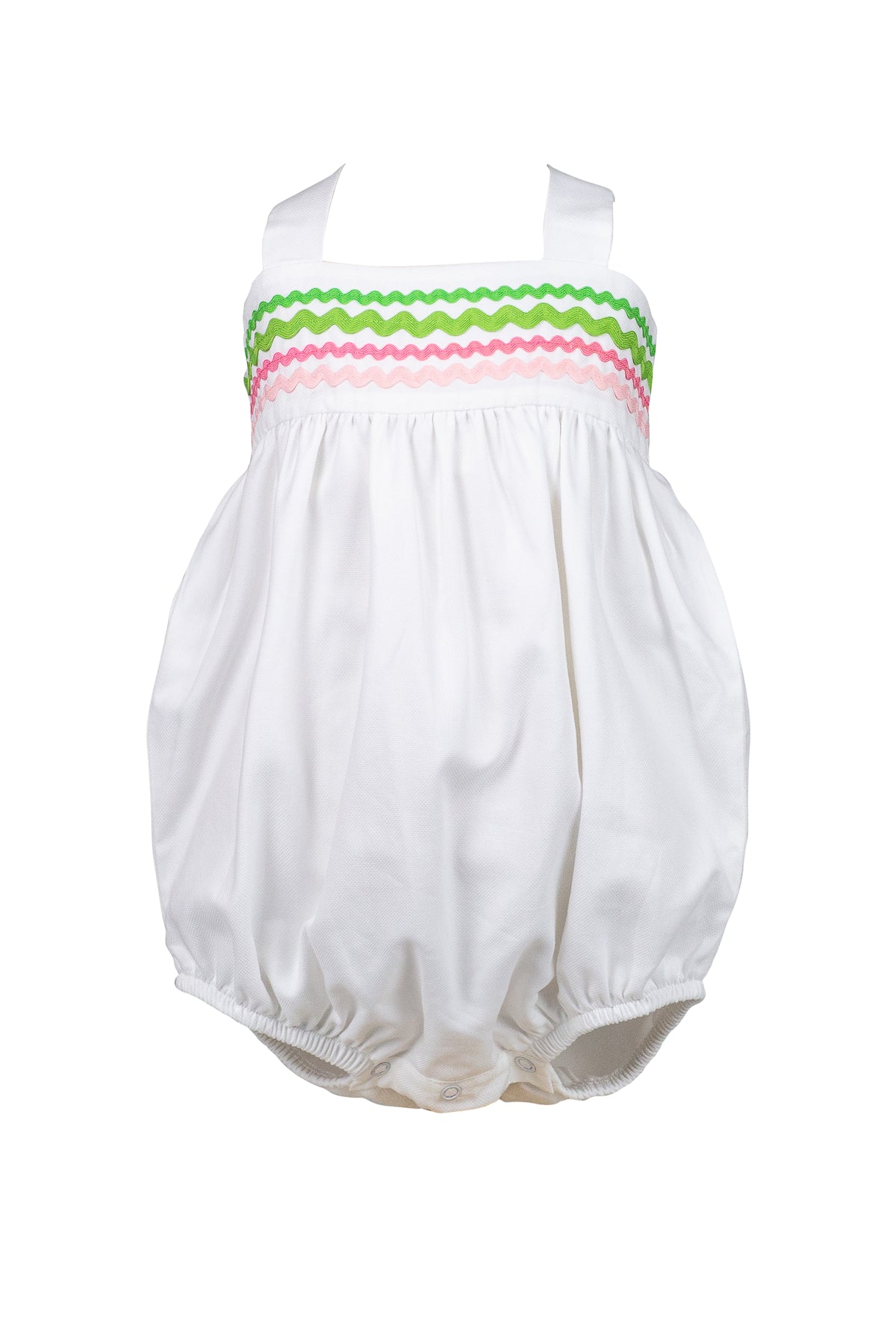 Proper Peont Baby girl bubble - Reese Ric Rac Bubble