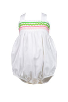 Proper Peont Baby girl bubble - Reese Ric Rac Bubble
