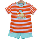 Fish Trio Short Set by Trotter Street Kids