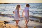 Boy/girl sibling match outfits