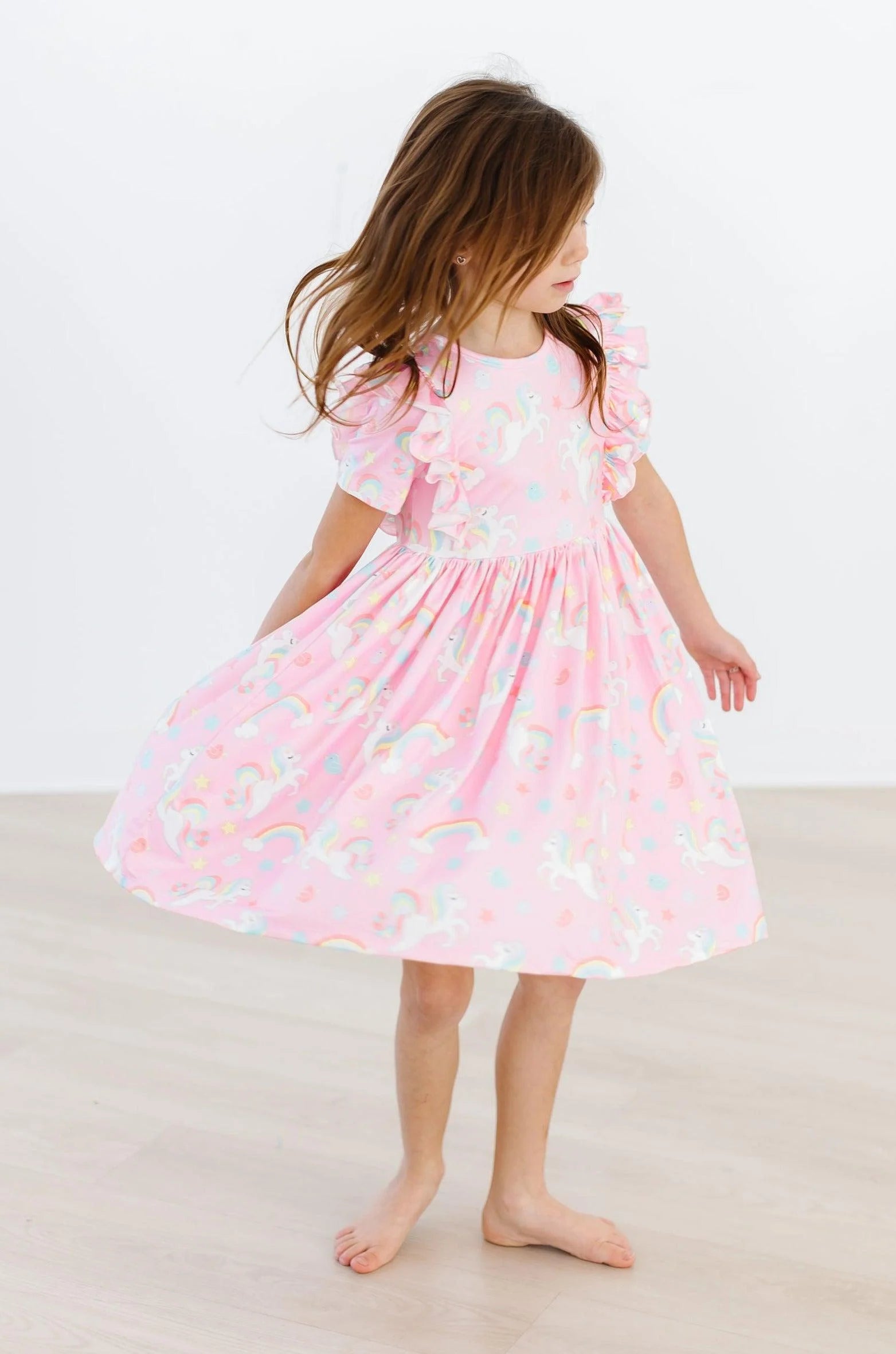 My Little Unicorn Ruffle Twirl Dress