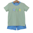 Hooked on Fishing Short Set by Trotter Street Kids