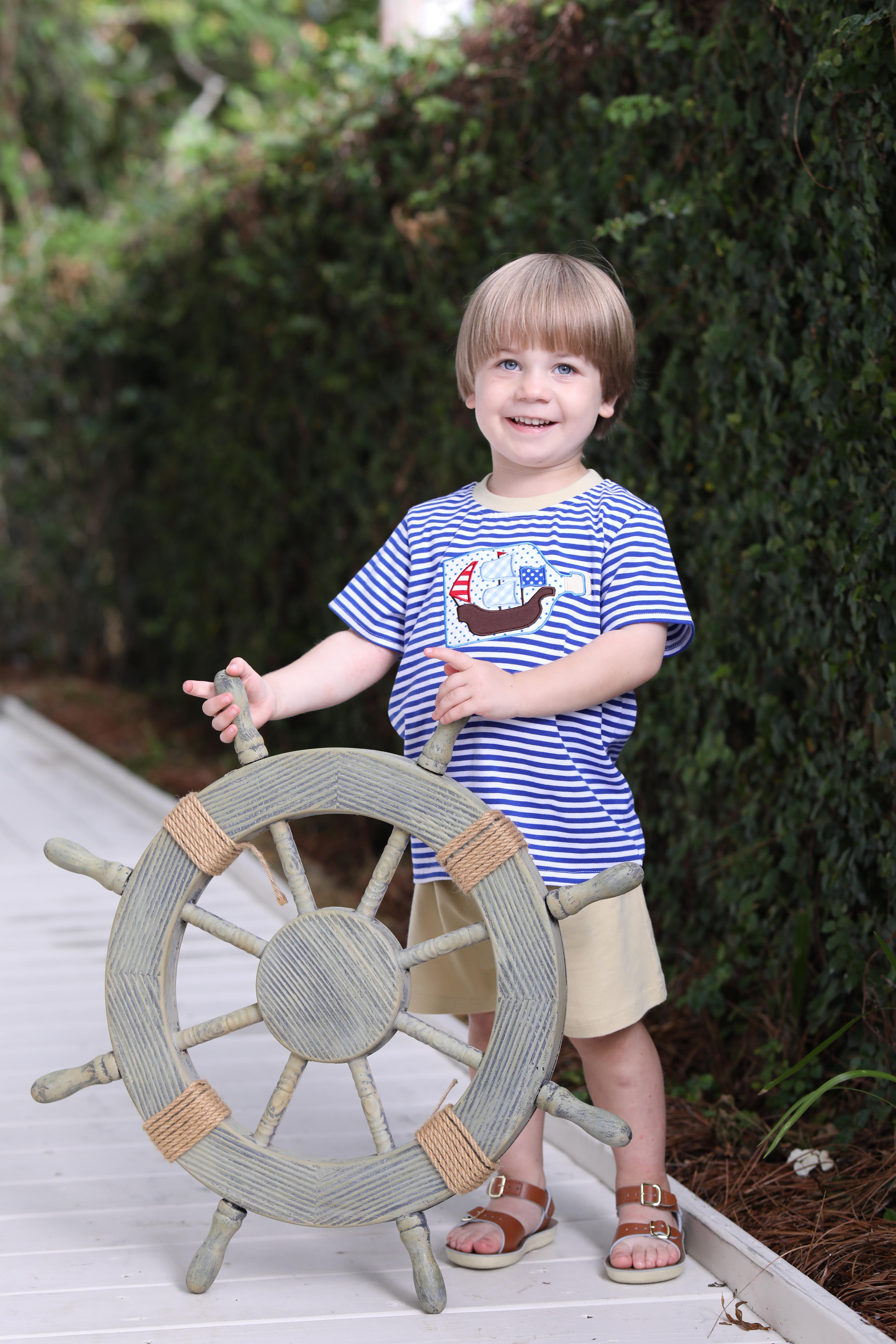 Pirate Short Set by Trotter Street Kids