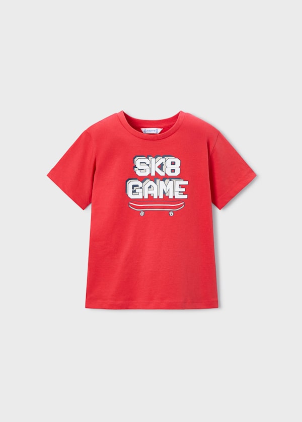 red toddler boy gaming top 