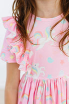 My Little Unicorn Ruffle Twirl Dress