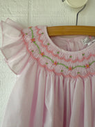 Pink Smocked Heirloom Dress