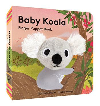 Baby Koala finger puppet chunky board book cover