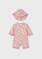 Mayoral Baby Girl Wetsuit with Hat Swimsuit