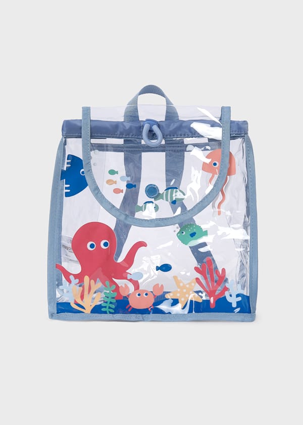 Mayoral Clear Backpack Fish