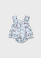 Baby Girl Dress with bloomer Strawberries