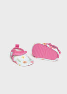 Girls tropical floral water shoes by Mayoral